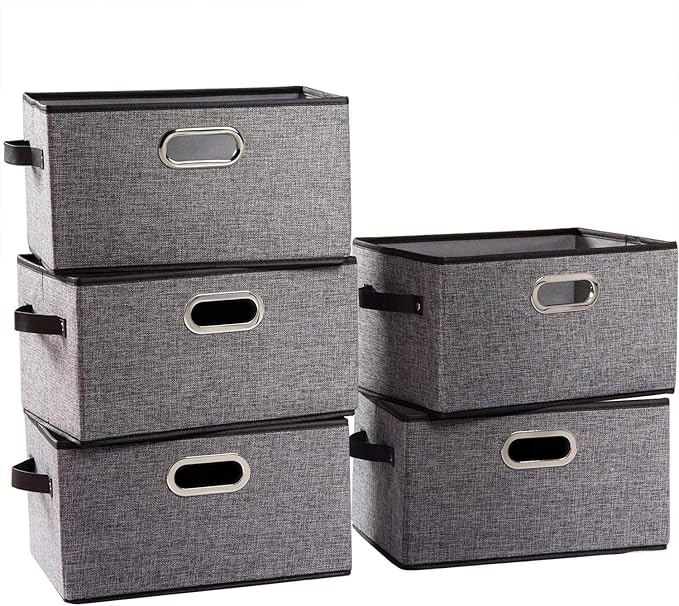 PRANDOM Large Collapsible Storage Baskets by Prandom