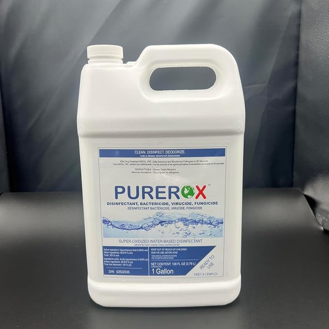 disinfectant Eliminate 99.9999% viruses, MRSA and fungi. PUREROX Hypochlorous - Image 7