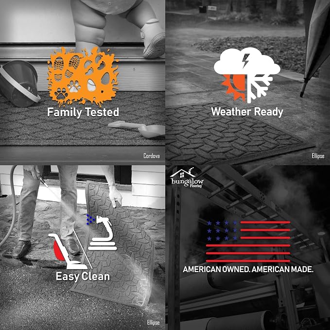 WaterHog Heavy Duty Doorway Mat, Made in USA, Durable & Skid-Resistant Entryway - Image 4