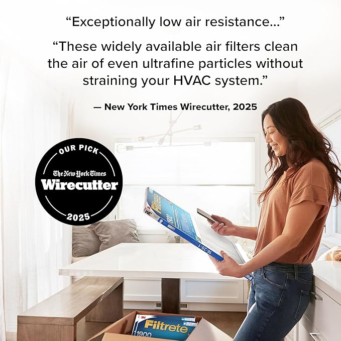 Filtrete 12x20x1 AC Furnace Air Filter, MERV 13, MPR 1900, Premium Allergen - Image 2