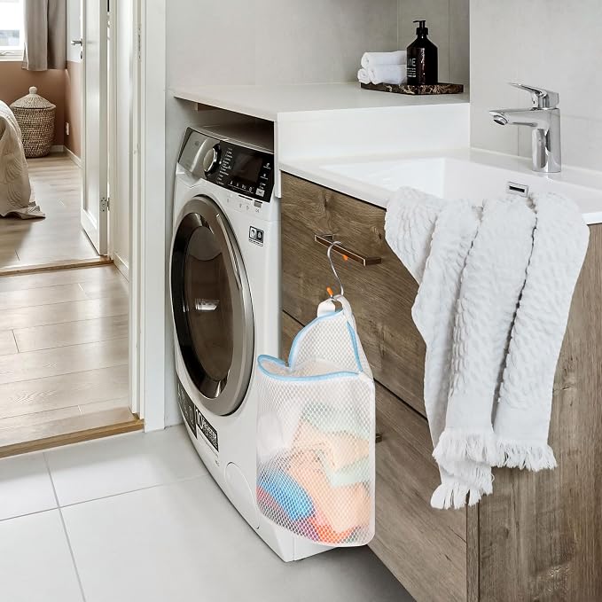 3Pcs Hanging Laundry Bags for Socks - Image 8