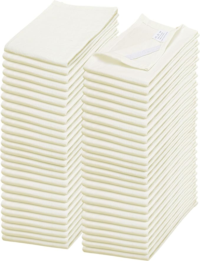 WHITEWRAP Flour Sack Towels| Tea Towel by WHITEWRAP