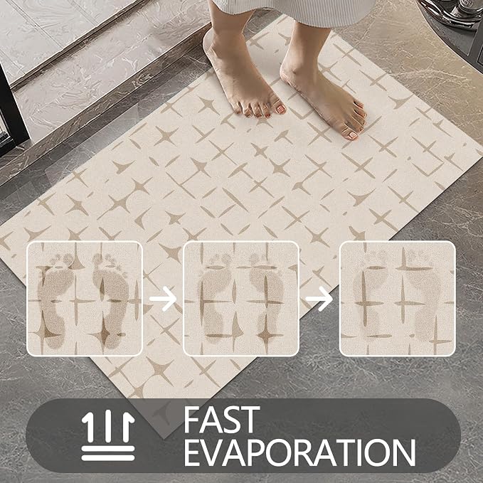 Ultra Thin Door Mat Indoor Entrance, 1/10 in Thin Door Mats - Image 6