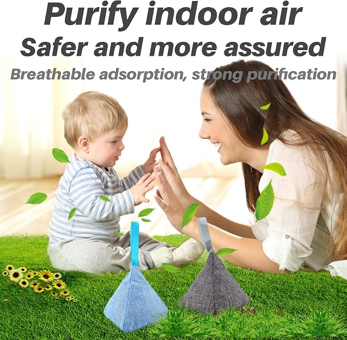 Charcoal Bags Odor Absorber Activated Bamboo Charcoal Air Purifying Bags - Image 4