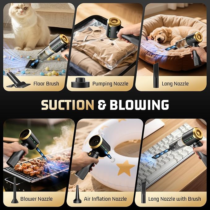 Car Handheld Vacuum Cordless: Car Vacuum Cleaner - Image 6