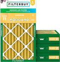Filterbuy 14x25x4 Air Filter MERV 11 Allergen Defense Replacement, by Filterbuy