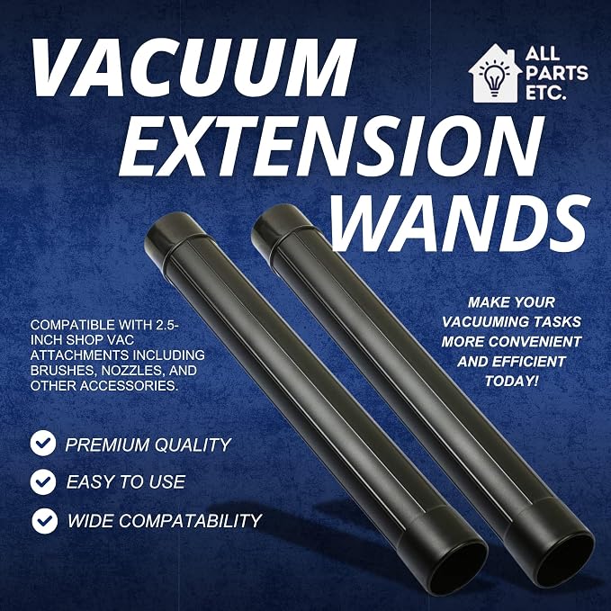2.5 Inch Vacuum Extension Wands 19" Long - Image 6