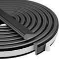 Wedge-Shape Window Weather Stripping Door Frame Seal Strip 118” White, Upgrade by KNEELISA