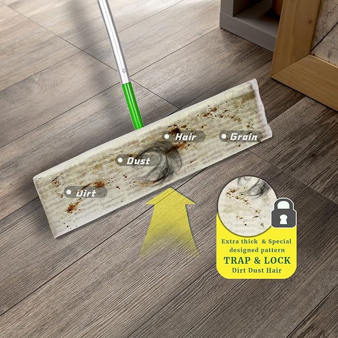 XL Dry Mop Refills 80 Counts Disposable Dusting Cloths Dry Sweeping Refills Dry - Image 3
