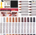 DEWEL Wood Furniture Markers & Filler Sticks Repair Kit, New Improved 12 Colors by DEWEL