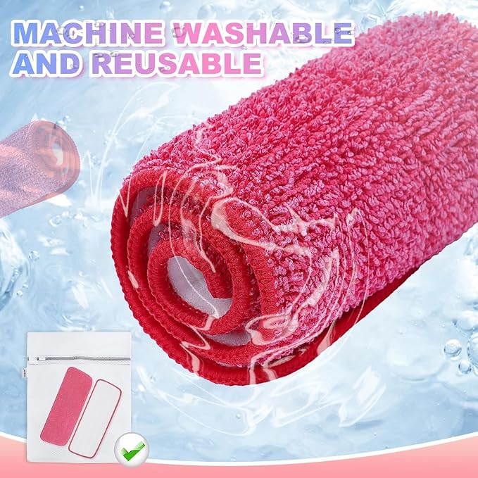 Replacement Microfiber Mop Pads Reusable Compatible - Image 3