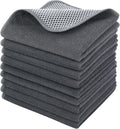 KinHwa Kitchen Washcloths for Dishes Absorbent Microfiber Dish Cloths Quick Dry by KinHwa