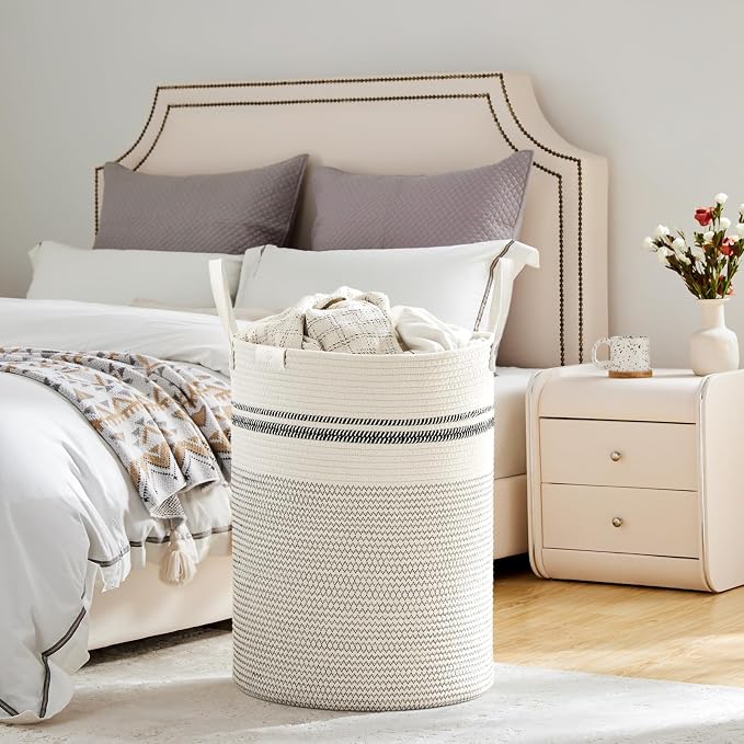 VIPOSCO Tall Laundry Basket, Large Dirty Clothes Hamper - Image 4