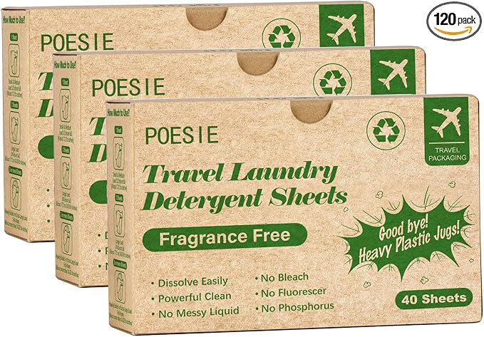 Poesie Laundry Detergent Sheets by Poesie