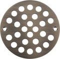 4-Inch Screw-in Shower Strainer Drain Cover Replacement Floor Strainer by vouruna
