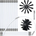 HOKLNUSE Dryer Vent Cleaner Kit Chimney Sweep Cleaning Tools Pellet Stove by HOKLNUSE