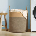 80L Laundry Hamper Basket, Baby Nursery Woven Storage Basket by Nunsino