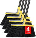 4 Packs Outdoor Broom for Floor Cleaning by KeFanta