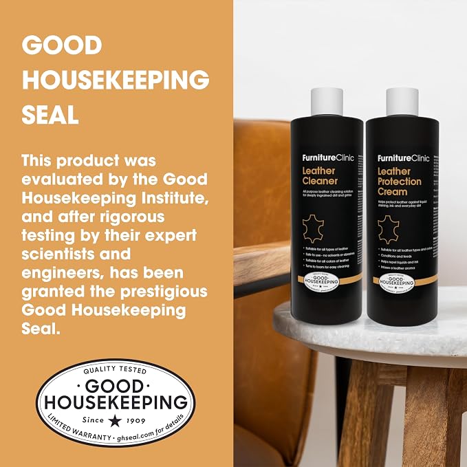 Furniture Clinic Large Leather Care Kit | Leather Cleaner + Conditioning - Image 7