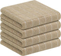 Homaxy 100% Cotton Terry Kitchen Towels, Checkered Designed, Soft and Super by Homaxy