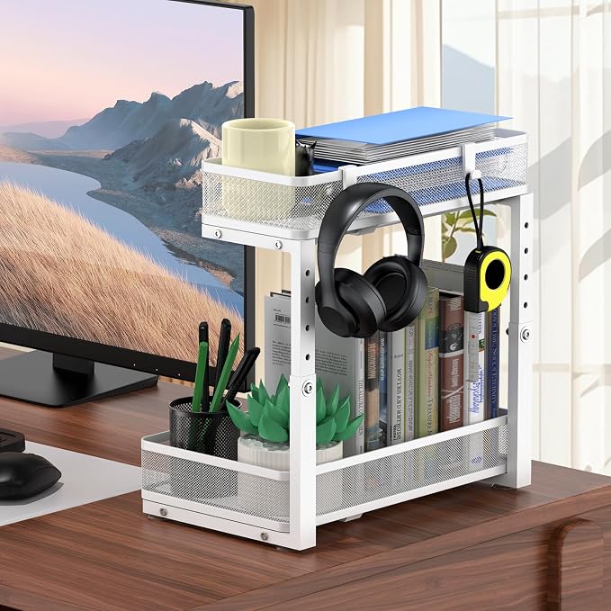 Under Sink Organizer, High Adjustable 2 Tier Under Sink Organizers and Storage - Image 5