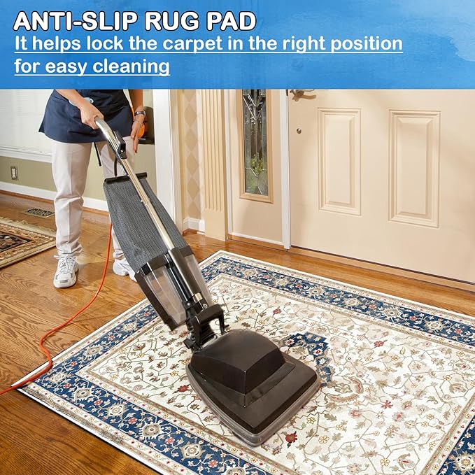 Non-Slip Rug Pads 1/4” Thick, 2x6Ft Waterproof Rugs Non Skid Rug Pad - Image 7