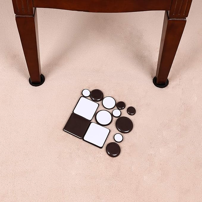 Ezprotekt 16 Pcs Self-Stick Furniture Movers Sliders - Image 7