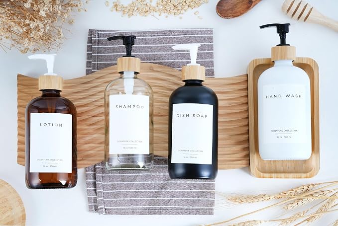 Emerson Glass Soap Dispenser Set - Image 3