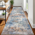 IOHOUZE Abstract Runner Rug 3x12 Ft Washable Runners by iOhouze