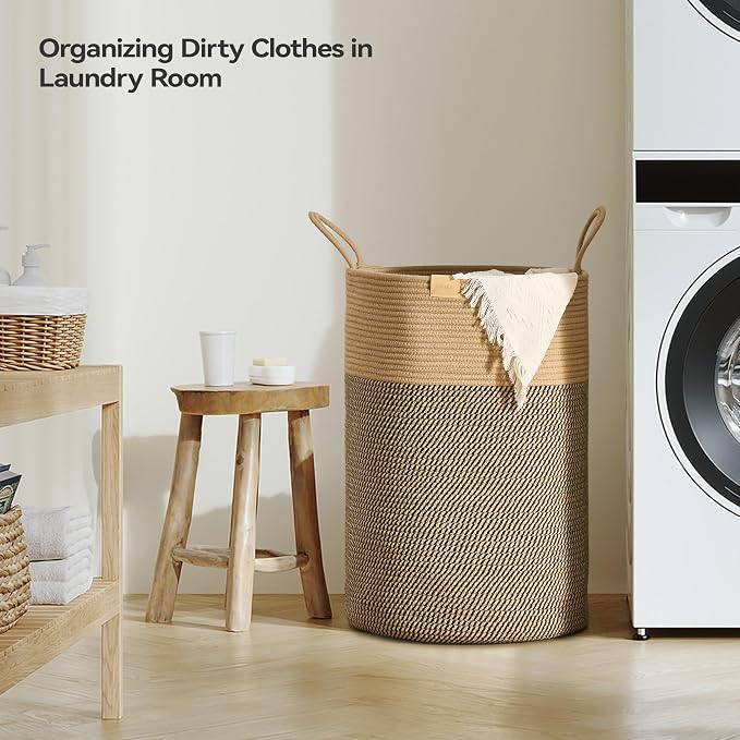 Laundry Hamper 75L, Large Laundry Basket - Image 3