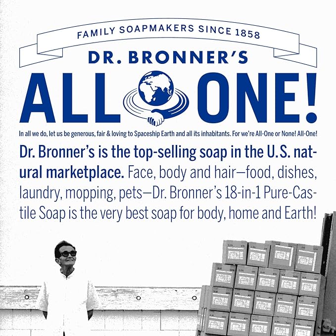 Dr. Bronner's Magic Soap-Pure-Castile Liquid Soap Refill-Regenerative Organic - Image 7
