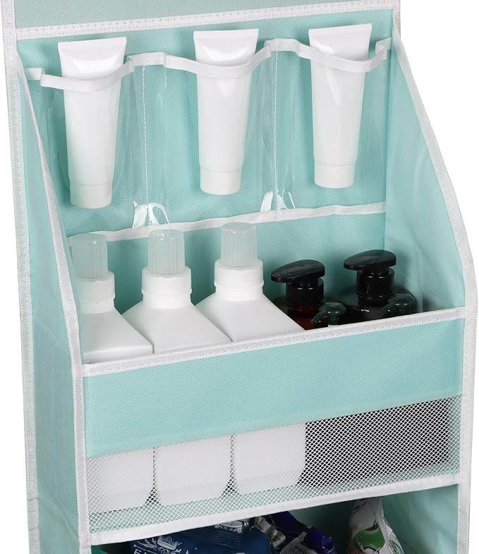 Univivi 5-Shelf Fabric Door Storage Over Door Hanging Organizer - Image 2
