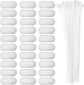 Sumind 30 Pack Nylon Lint Trap Washing Machine Lint Fabric Mesh Snare Washer by Sumind