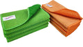 16 Pack Microfiber Scrub Dish Cleaning Cloth, Non-Scratch, Reusable & Durable by AccoHolly
