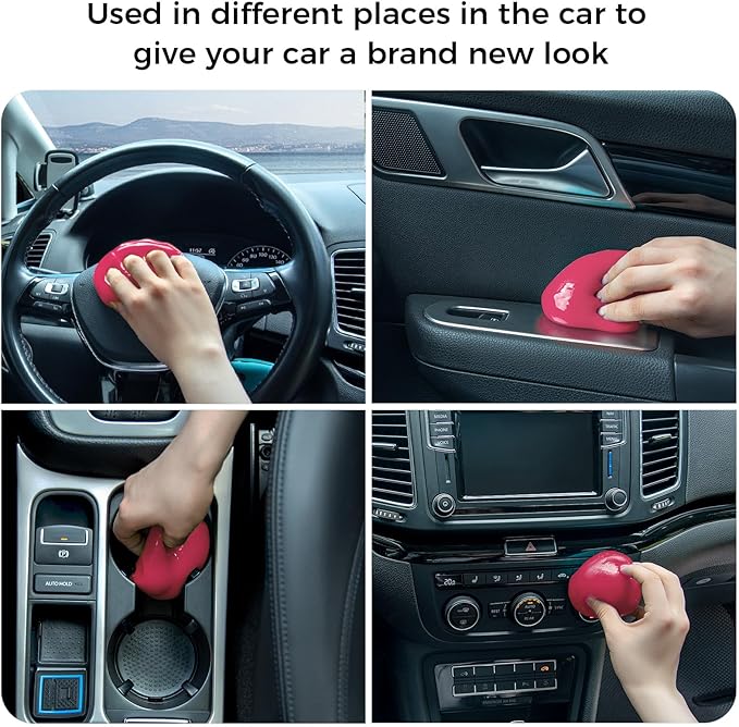 COLORCORAL Cleaning Gel for Car Universal Gel Cleaner Auto Detailing Car Vent - Image 5