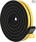 Weather Stripping High Density, 1/2 in x 1/2 in Soundproof Door Seal Strips by Aopaeoie