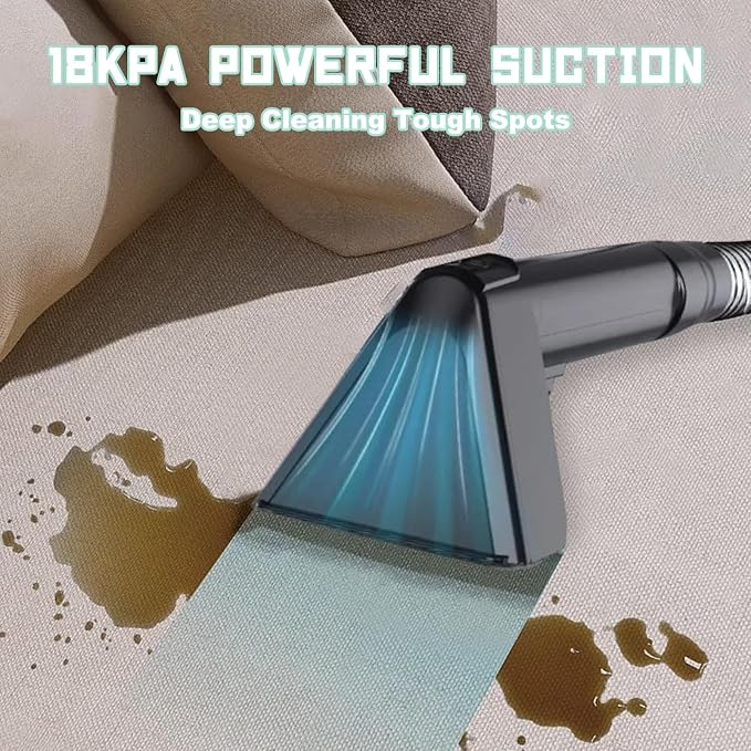 Portable Carpet & Upholstery Cleaner, Deep Cleaning - Image 2