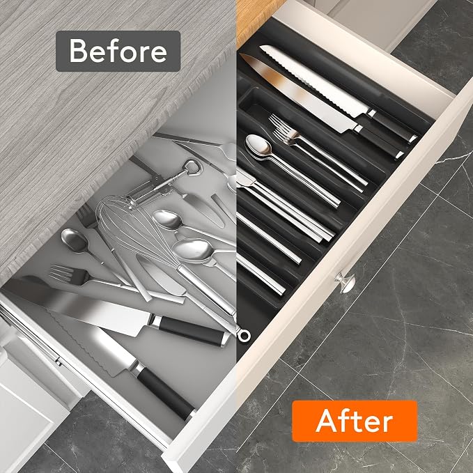 Lifewit Deep Silverware Drawer Organizer - Image 6