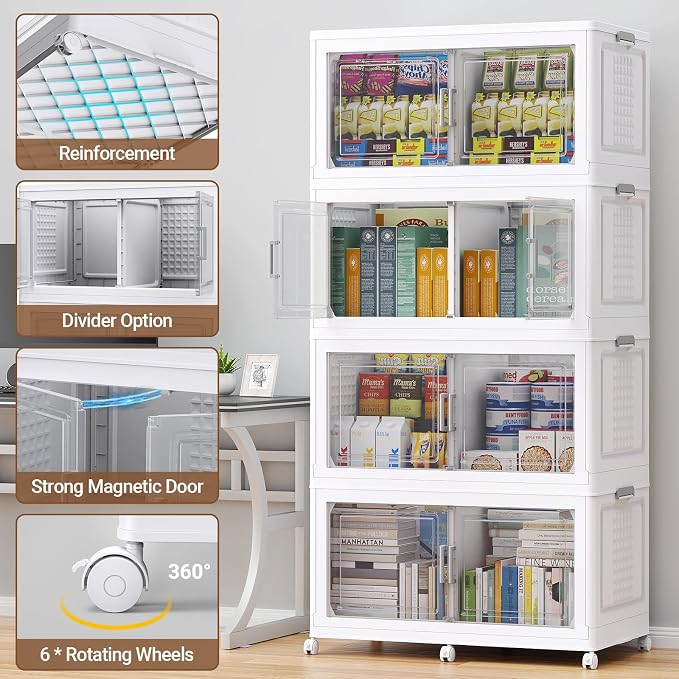 BROVIEW 800 Qt Plastic Storage Bins - Image 4
