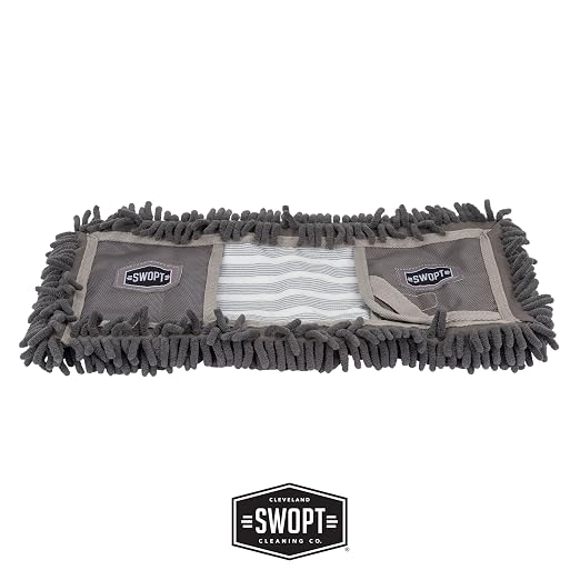 SWOPT 18” Microfiber Dust Mop Refill – Cleaning Pad - Image 2