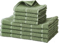 Glynniss Kitchen Towels and Dishcloths Set, Four Dish Towels 16x26 Inches by Glynniss