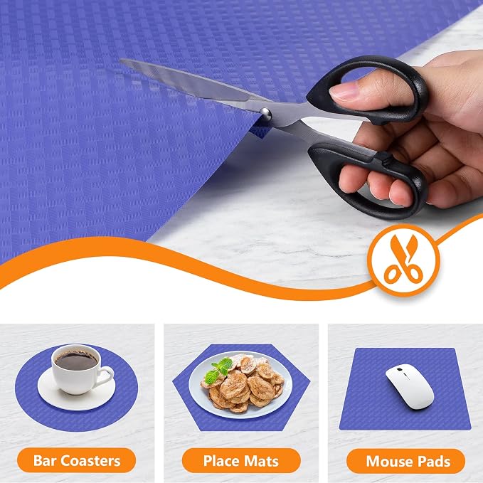 Shelf Liners for Kitchen Cabinets Refrigerator Liners Waterproof Plastic - Image 4