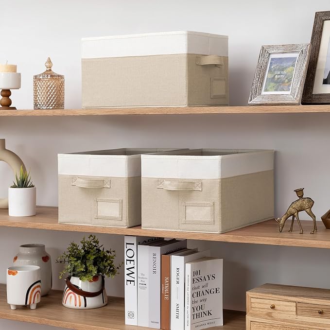 GRANNY SAYS Storage Baskets for Organizing, Fabric Storage Bins for Shelves - Image 4