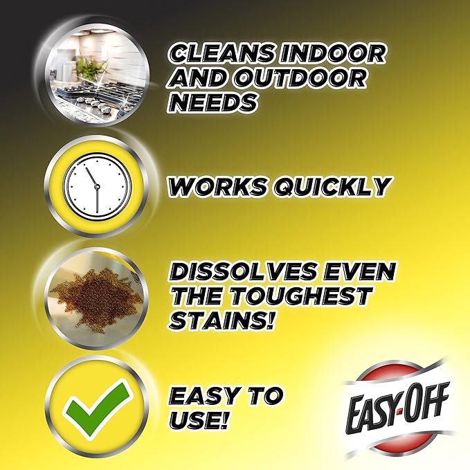 Easy Off Heavy Duty Degreaser Cleaner Spray, 32 Ounce - Image 6