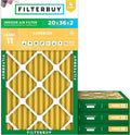 Filterbuy 20x36x2 Air Filter MERV 11 Allergen Defense Replacement, by Filterbuy