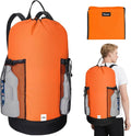 BALEINE 120L Laundry Bag Backpack, 900D Oxford Fabric Large Travel Laundry Bags by BALEINE