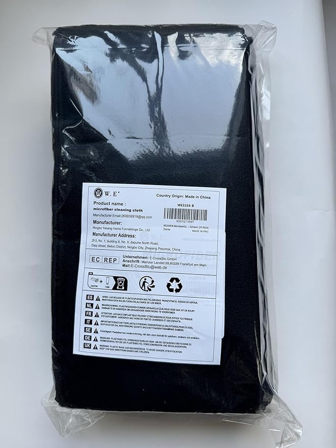 Microfiber Cleaning Cloth-24Pcs Ultra Soft Highly Absorbent Rags - Image 7