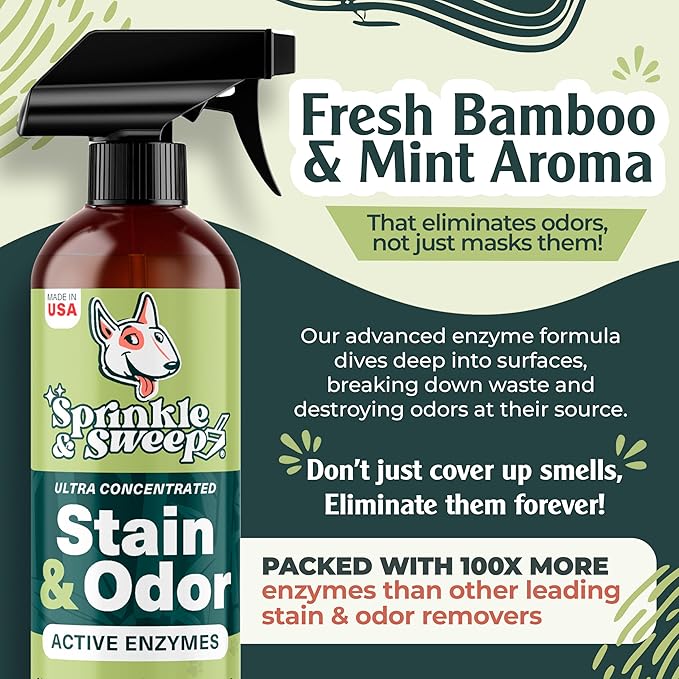 Sprinkle & Sweep Pet Stain and Odor Remover - Image 4