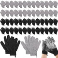 104 Pcs Exfoliating Glove Bulk Shower Gloves by Didaey