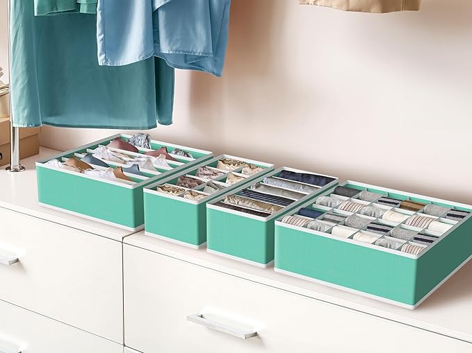 Simple Houseware 4-Pack Drawer Organizer Set - Image 7